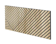Designový obkladový panel s dubovou dýhou, vzor Sevilla, 60x30 cm