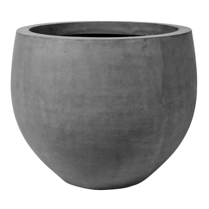 Květináč Orb šedý - Velikost květináče: L, ⌀ 68,5 x v 57 cm, 12,2 kg, 170l