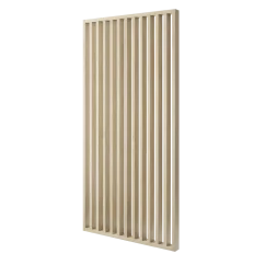 Lamelová dělící stěna, kompletní sada, výška a šířka dle výběru, dub Sonoma