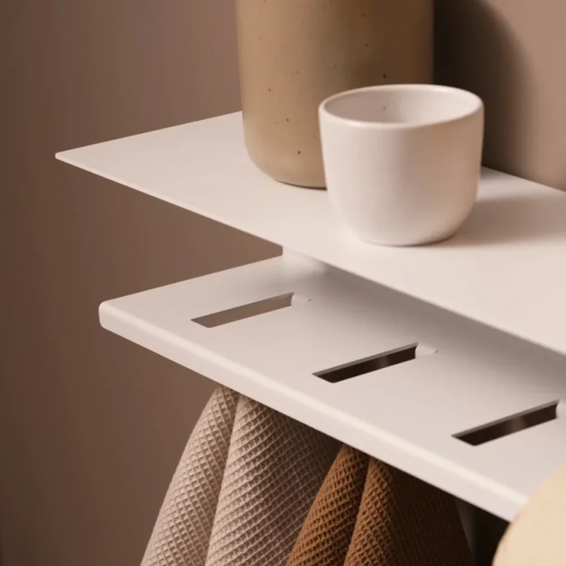 Kovový nástenný držiak papierových uterákov Brussel