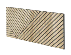 Designový obkladový panel s dubovou dýhou, vzor Sevilla, 60x30 cm