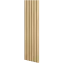 Designový panel s mikrolamelami, tvar Vik, dub Natura, 12x275 cm