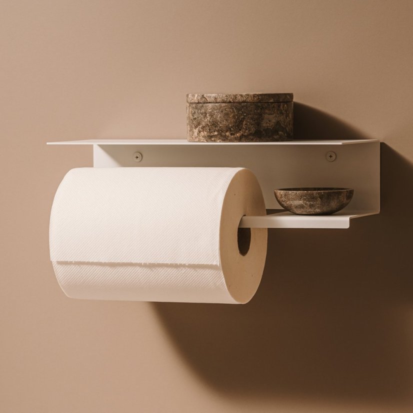 Kovový nástenný držiak papierových uterákov Brussel