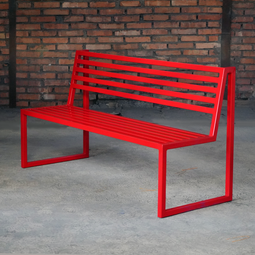 Zahradná lavica Titus Red