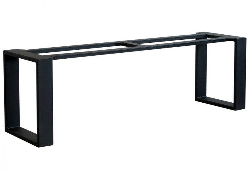Konstrukce kovové lavice Narrow - Délka: 1200 mm