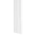 Designový panel s mikrolamelami, tvar Vag, bílý mat, 12x275 cm