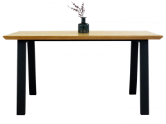 Jídelní stůl s masivní dubovou deskou Modena