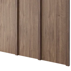 Designový obkladový panel Japandi, dýha Americký ořech, 30x275 cm