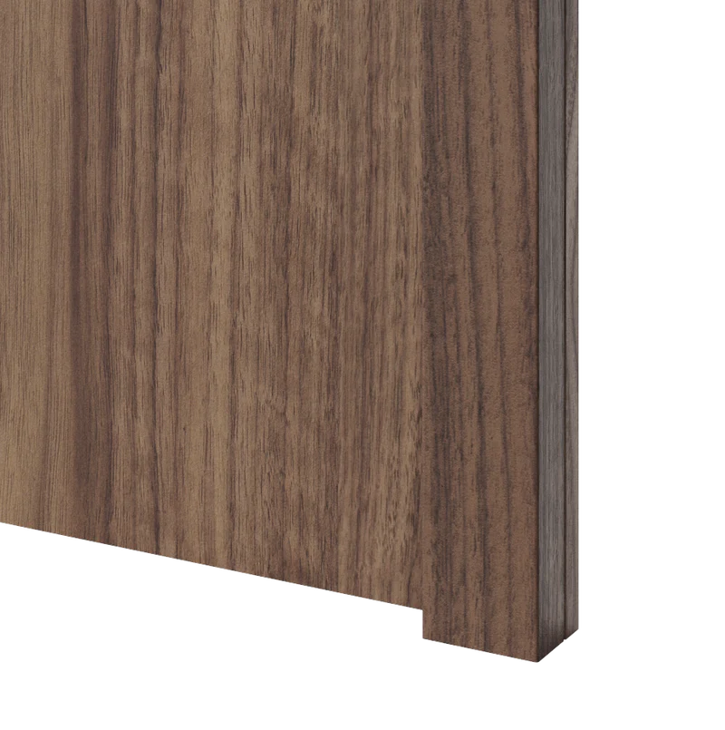 Designový obkladový panel Japandi, dýha Americký ořech, 30x275 cm