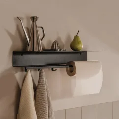 Kovový nástěnný držák papírových ručníků Brussel