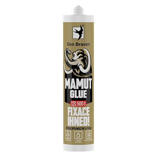 Lepidlo Den Braven Mamut Glue High Tack 290 ml bílý