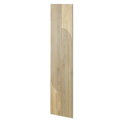 Designový obkladový panel s dubovou dýhou, vzor Osaka, 60x275 cm