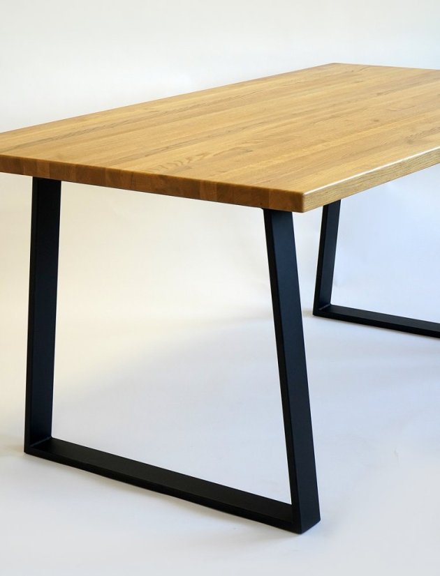 Podnožie k jedálenskému stolu Mirror s podperami - Pôdorysné rozmery konštrukcie: 1900 x 800