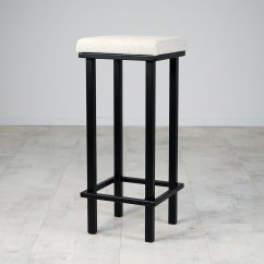 Barová stolička Camilo s čalouněným sedákem