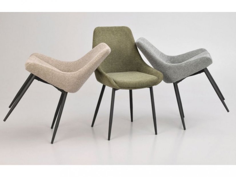 Béžová látková jídelní židle ROWICO SIERRA