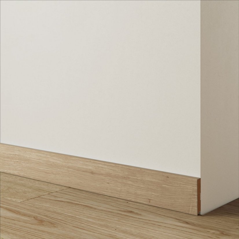 Soklová podlahová lišta, dub Natura, 2,75 m