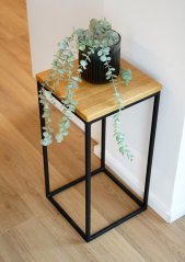 Odkládací stolek Lima s dubovým masivem