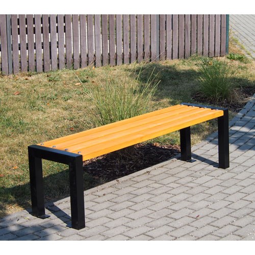 Záhradná lavica bez operadla Lisa - Výber lazúry dreva: teak