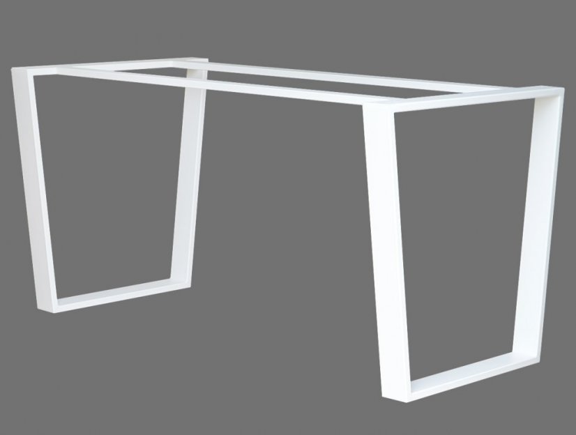 Podnožie k jedálenskému stolu "V" s podperami - Pôdorysné rozmery konštrukcie: 1500 x 700