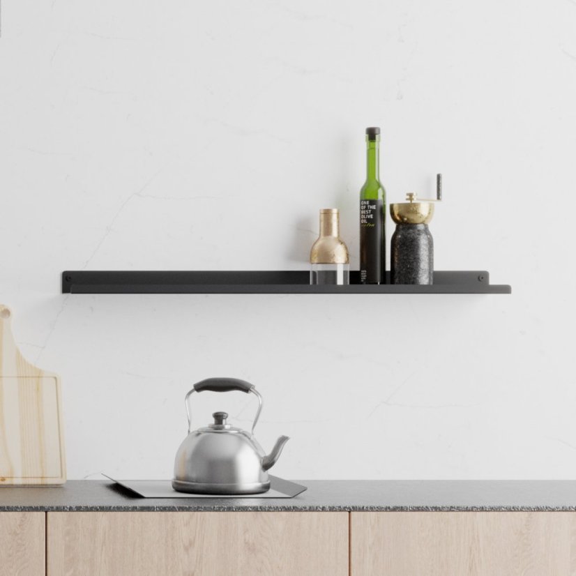 Nástěnná kovová police Vienna velká