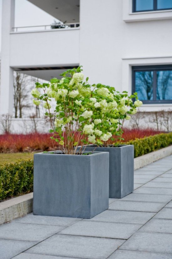 Květináč Block šedý