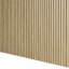 Designový panel s mikrolamelami, tvar Top, dub Evropský, 12x275 cm