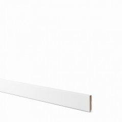 Soklová podlahová lišta, bílý mat, 2,75 m