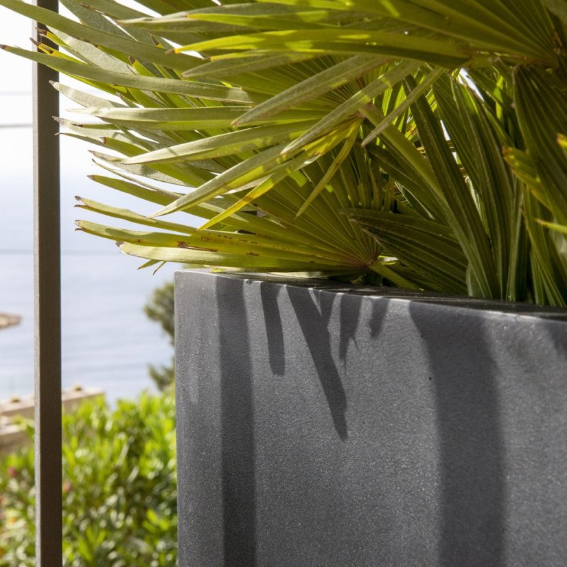 Květináč Block šedý