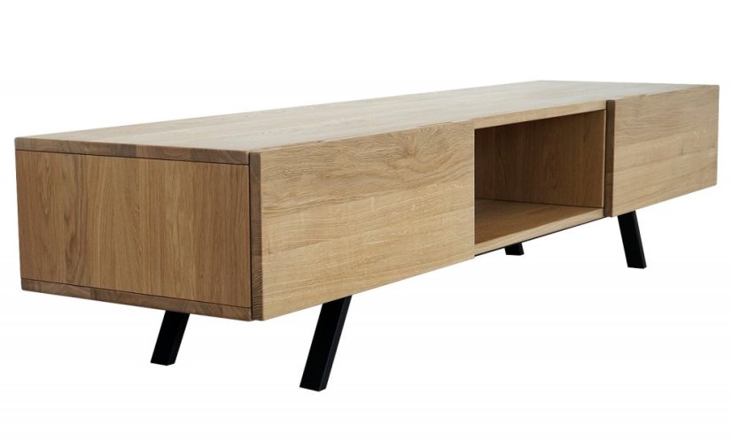 TV stolek Harmony z dubového masivu