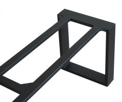 Konštrukcia kovovej lavice Narrow