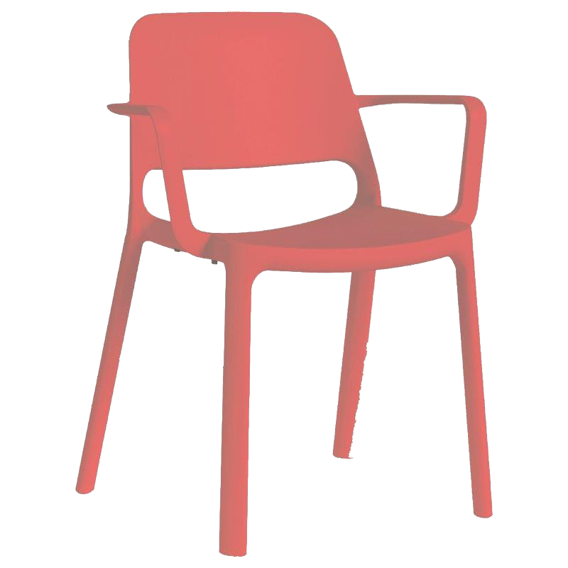 Plastová židle Duke s područkami