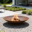 Zahradní cortenové ohniště