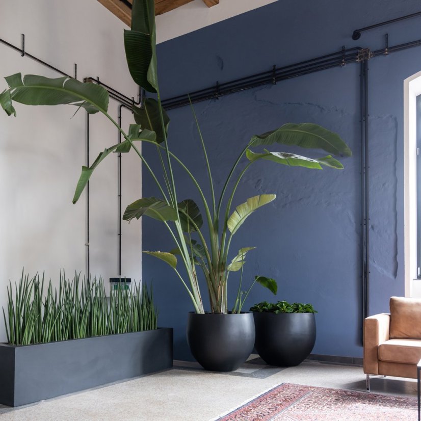 Květináč Orb černý