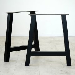 Sada kovových nôh "A" k jedálenskému stolu