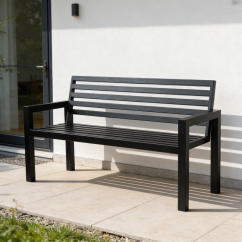 Celokovová zahradní lavice Golem