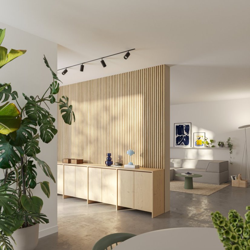 Lamela úzká, 3x1,8x275 cm, dubová dýha