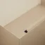 Nástenný odpadkový kôš RAWW 12l, prírodný hliník