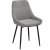 Světle šedá látková jídelní židle ROWICO SIERRA