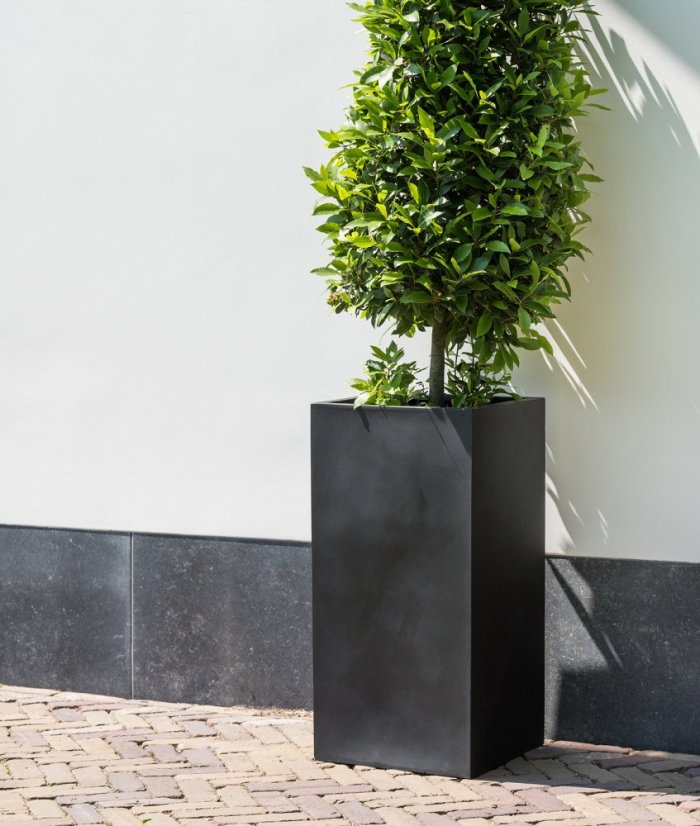 Květináč Bouvy černý