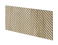 Designový obkladový panel s dubovou dýhou, vzor Dalen, 60x30 cm