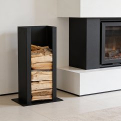 Kovový stojan na dřevo Lock