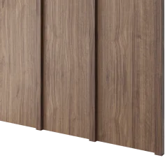 Designový obkladový panel Japandi, dýha Americký ořech, 30x275 cm